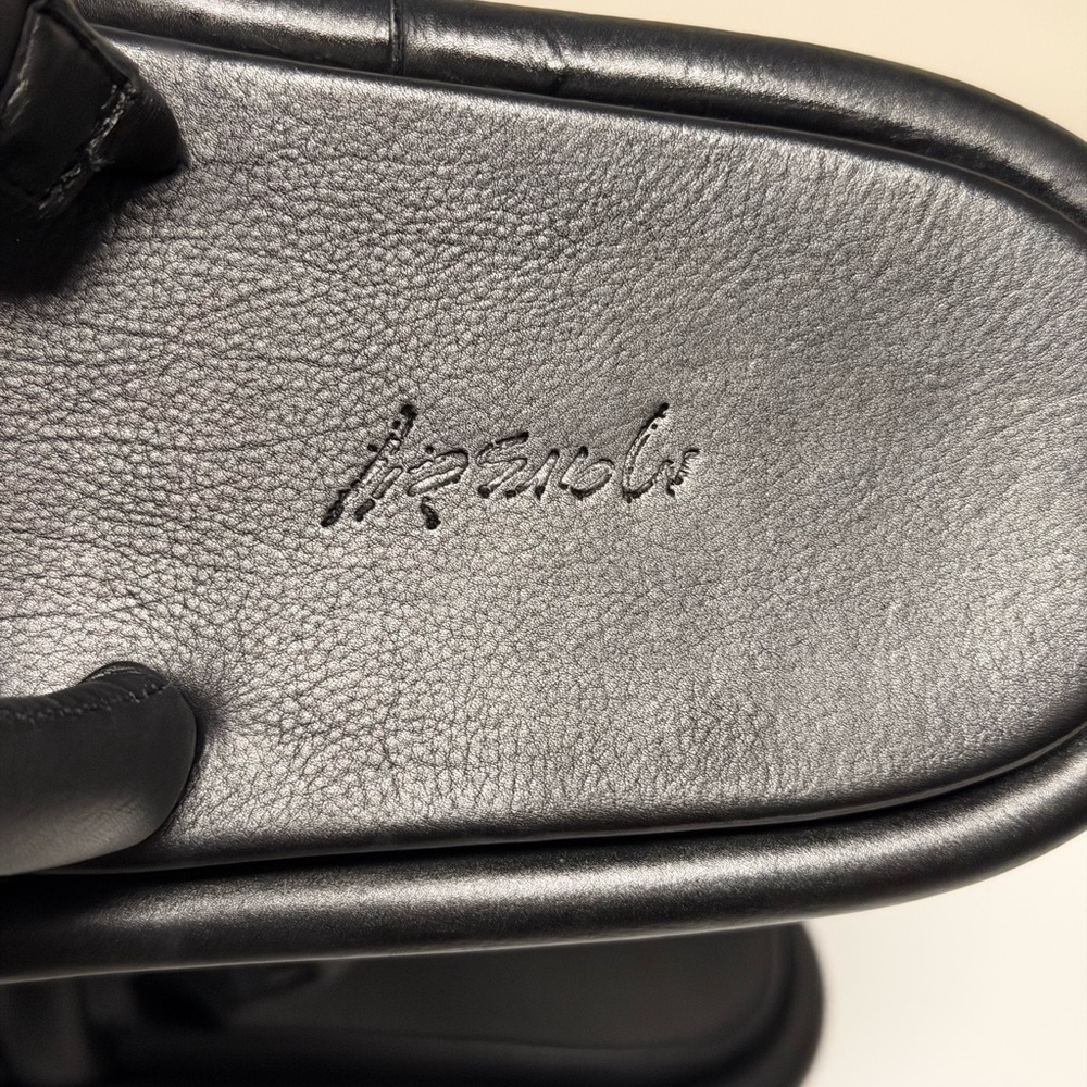 MARSELL Spalmata Toe-Ring Flat Sandals Black Women’s EU 37.5 US 7.5 UK 4.5 - Picture 9 of 9